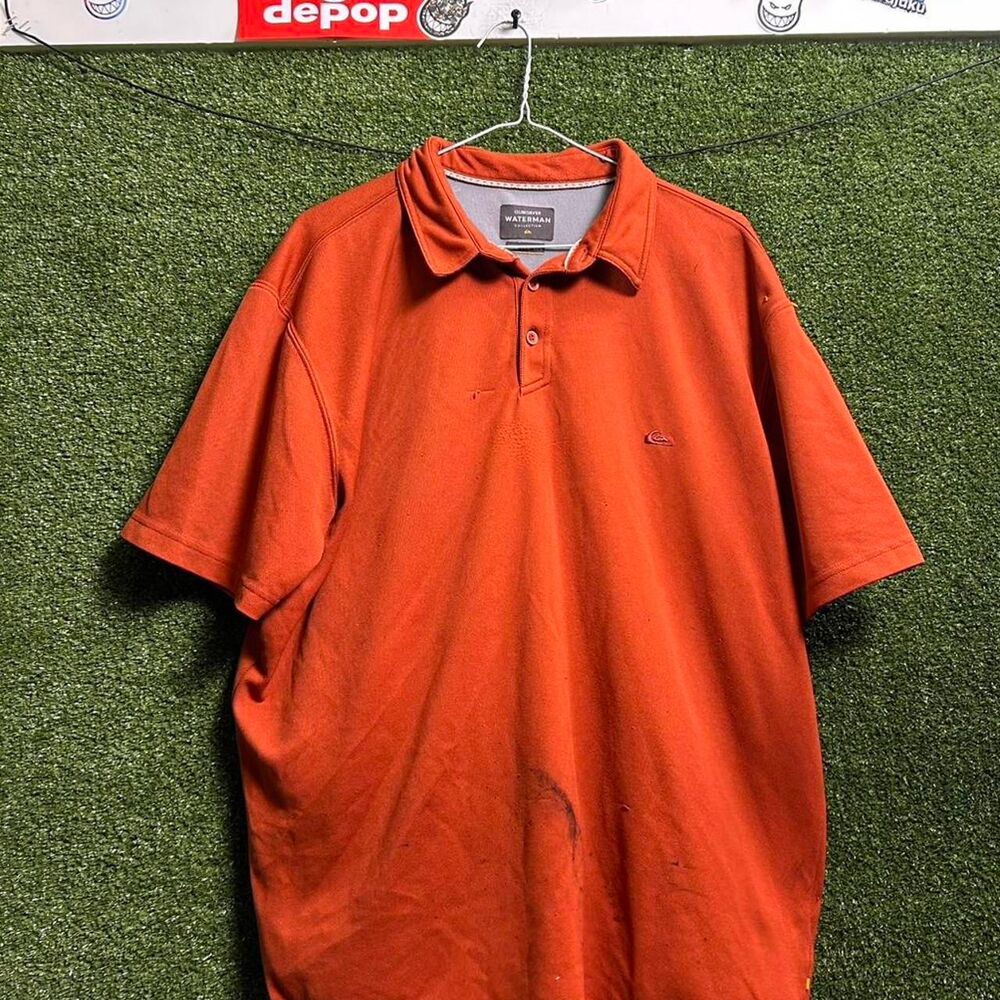 Quiksilver Men's Orange Polo-shirts